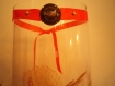 Idée cadeaux noel anniv muselet capsule champagne ruinard from monaco collier de chien ras et tour du cou capsule or ruban orange bracelet