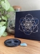 Mandala  brodé de cristaux « inspiration et créativité »