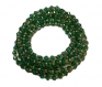 Baya - bijoux de reins/tailles - bine bine - waistbeads en perles vertes et doré