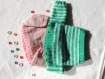 Pull vêtement bébé fait main tricot 3 mois