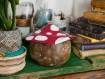 Récipient champignon - pot mushroom decoration fairy cottage hobbit witch