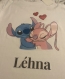 T-shirt personnalisé stitch 