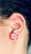 Boucles d'oreilles fleurs perles miyuki