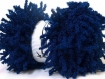 1 pelote de laine pour echarpe en 100 grs bleu navy