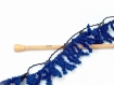 1 pelote de laine pour echarpe en 100 grs bleu navy
