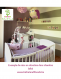 Idée décoration chambre enfant et bébé. cadre decoratif pour chambre - tons rose lila mauve beige.