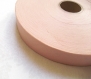 Biais coton rose pêche 28 mm / qualité supérieure 