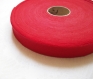 Biais coton rouge 25 mm / qualité supérieure 