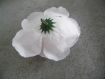 Lot de 2 jolies fleurs blanches artificielles 