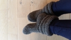 Chaussons adulte tricoté en laine (35 - 42)
