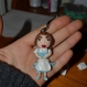 Belle personnage fimo 