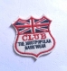 Applique patch écusson thermocollant drapeau britanique club 60*65mm 