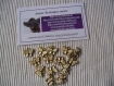 Breloques en métal breloque bijoux papillon - métal doré 