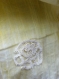 Blouse imprimée façon tie-dye et dentelle 