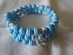 Bracelet d'allaitement : bracelet de maman "eté marin" 